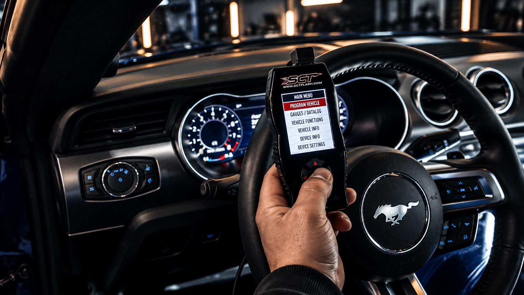 Leistungssteigerung für Ford Mustang